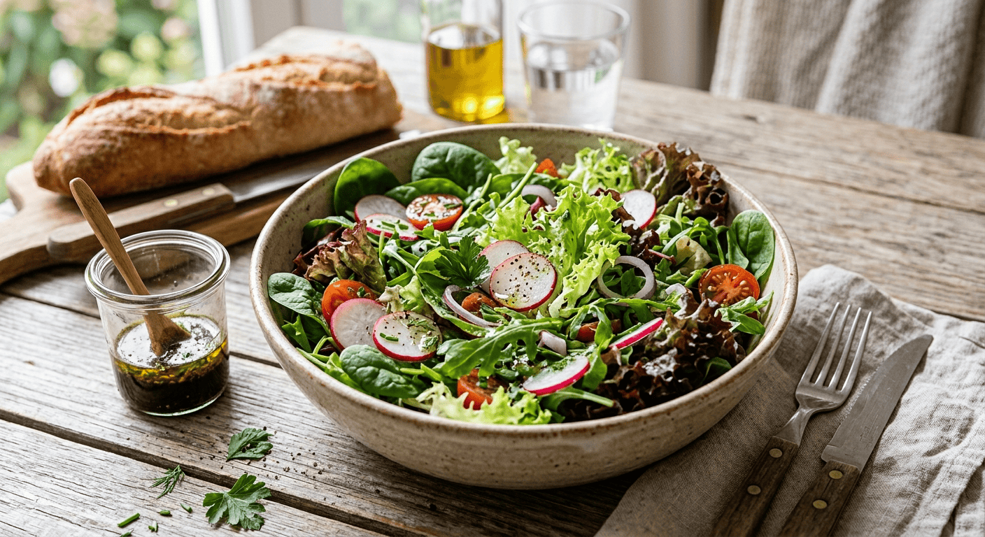 Gemischter Blattsalat