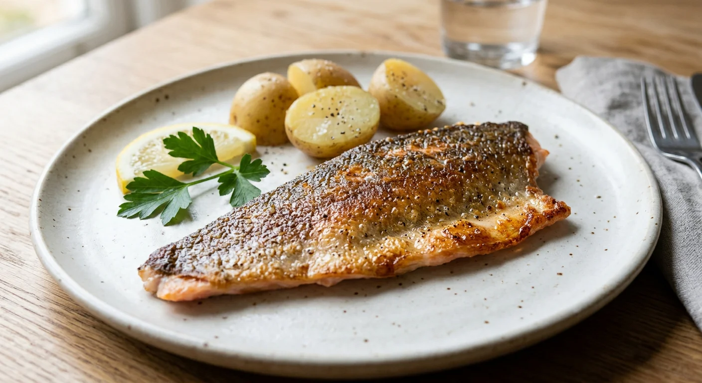Forellenfilet aus der Pfanne