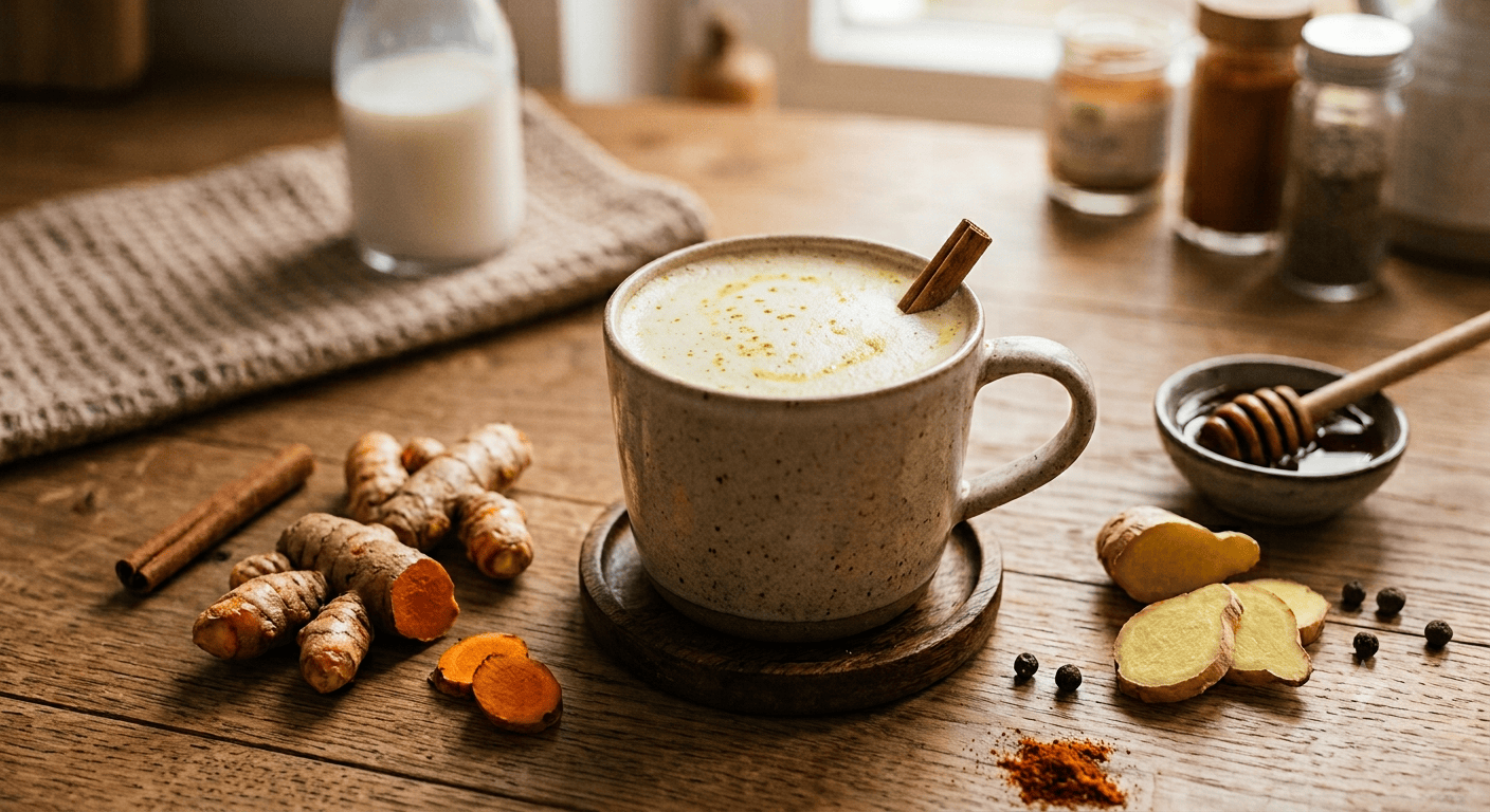 Goldene Milch