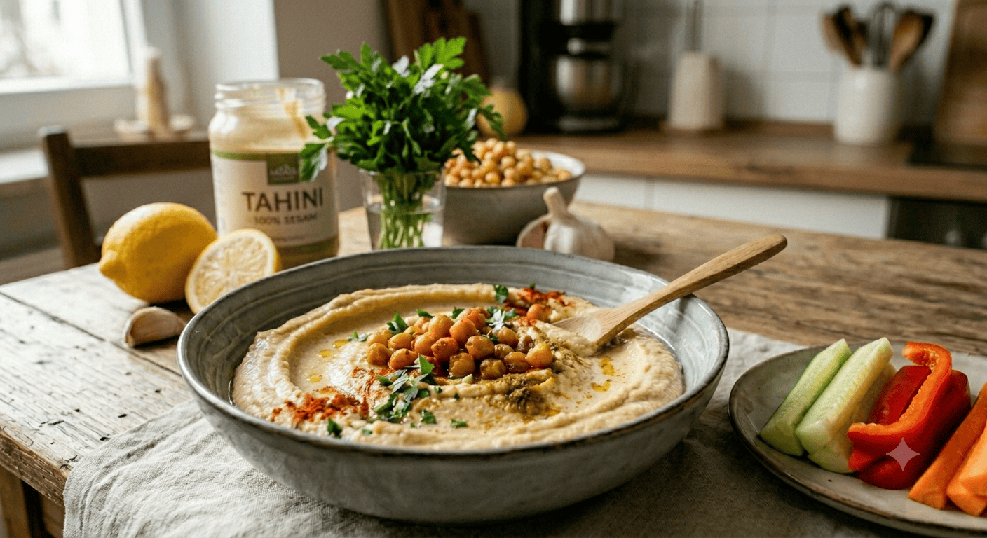 Kichererbsen-Hummus