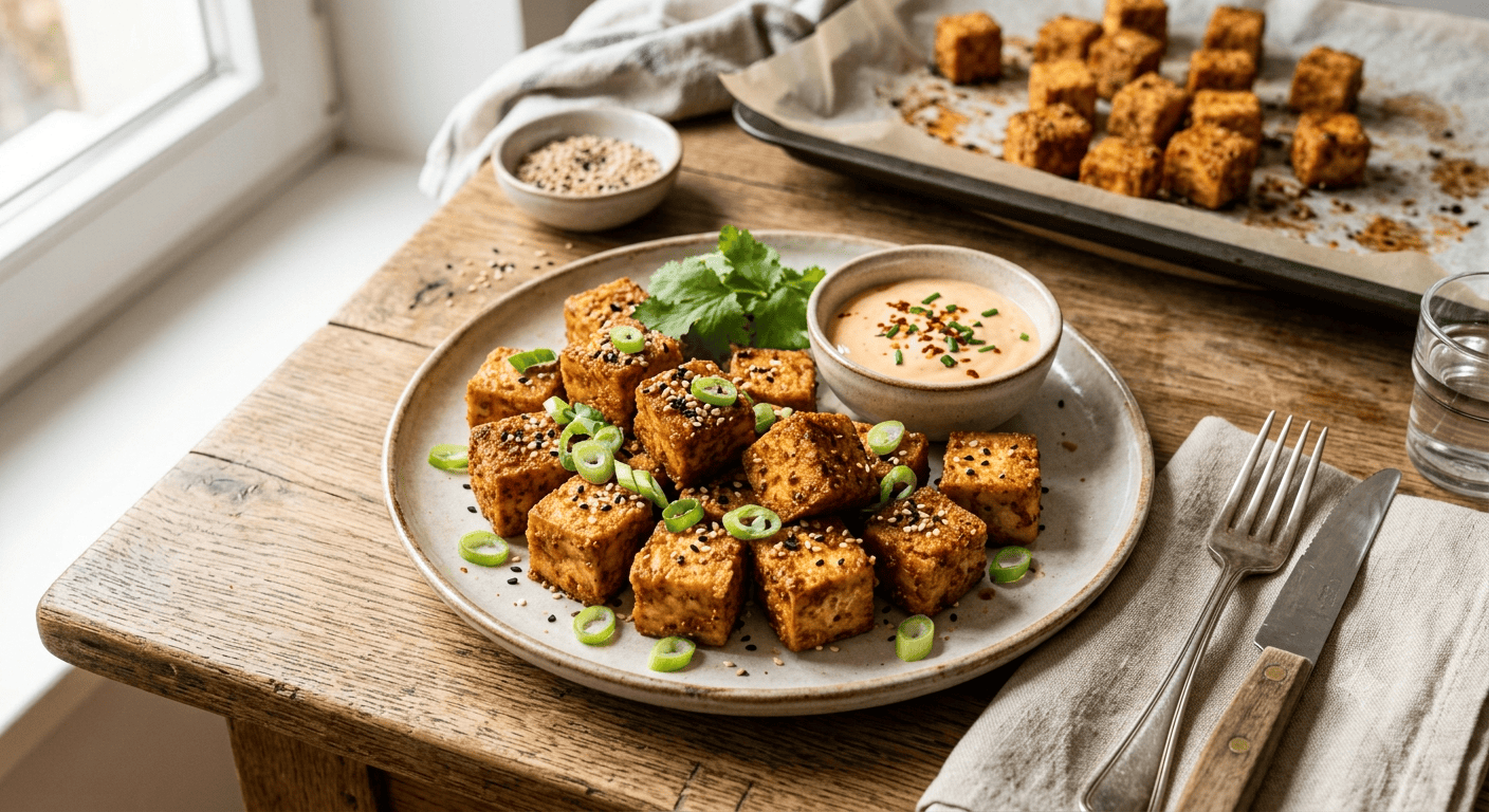 Knuspriger Ofen-Tofu