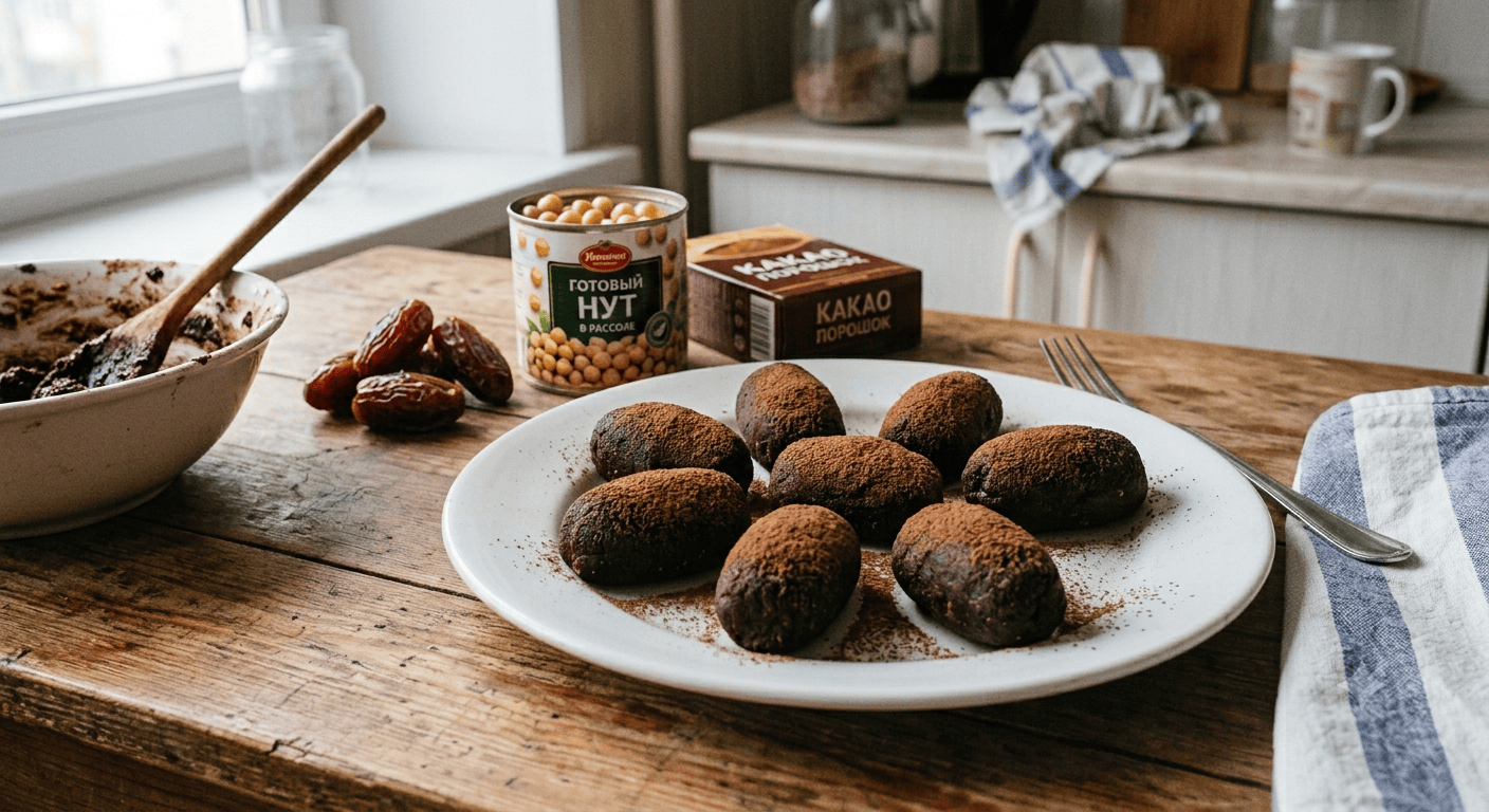 Russische „Schoko-Kartoffeln“ (Пирожное картошка)