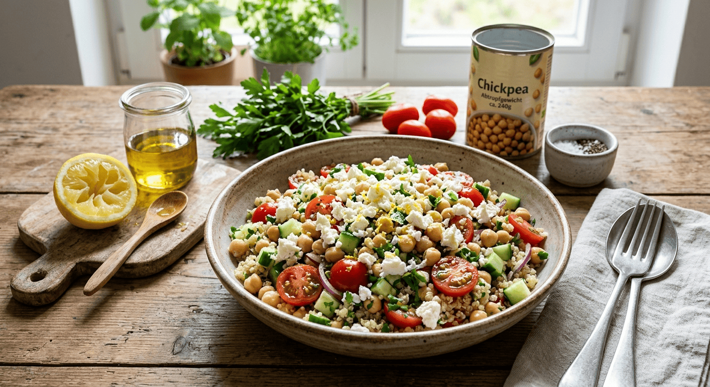 Quinoa-Kichererbsen-Salat