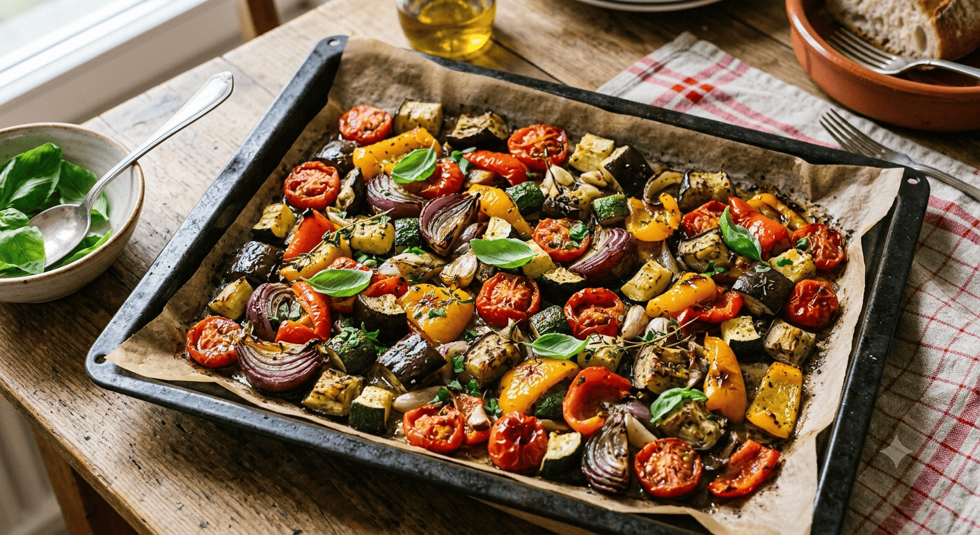 Ratatouille aus dem Ofen