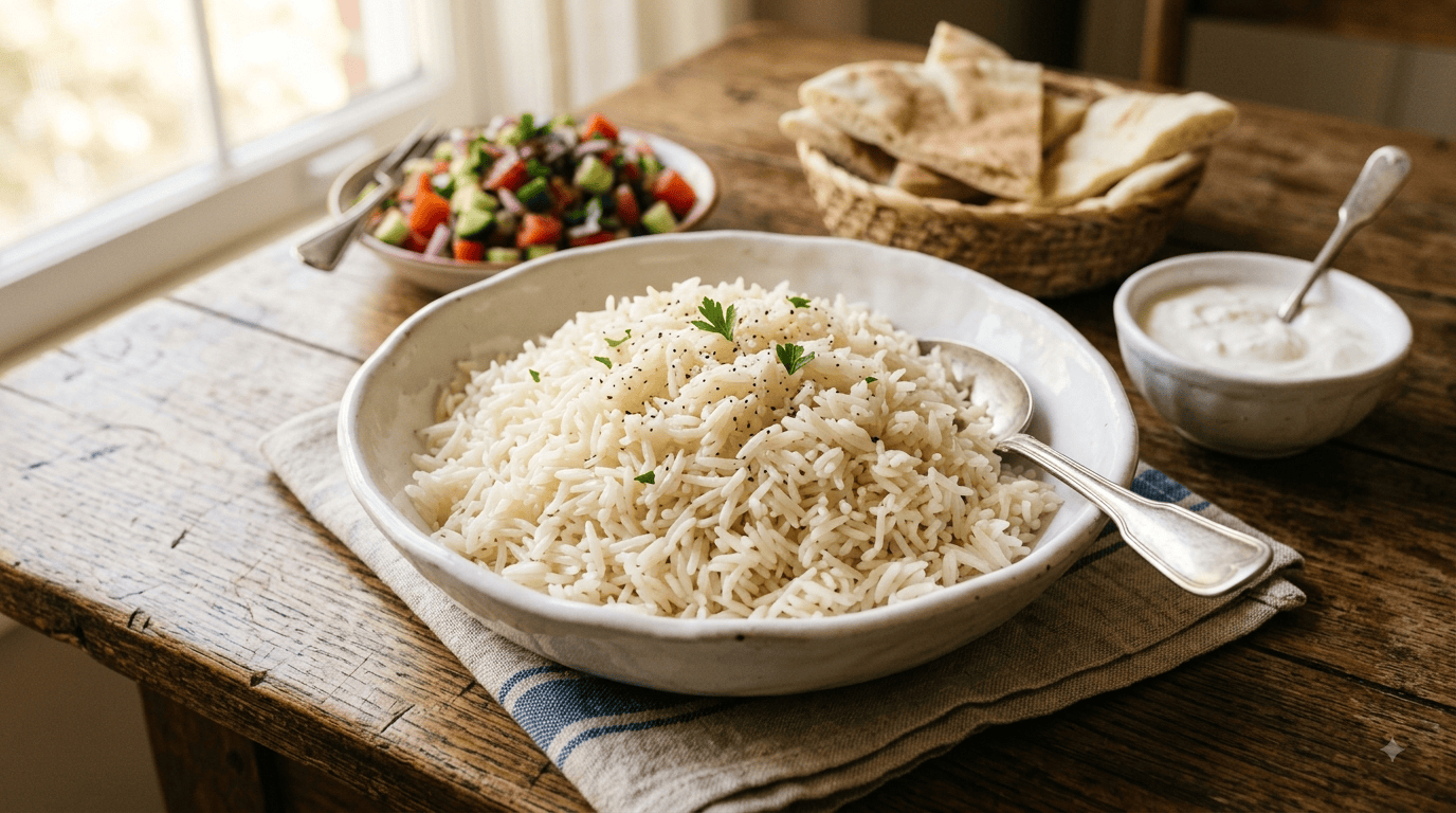 Reis-Pilav mit Butter