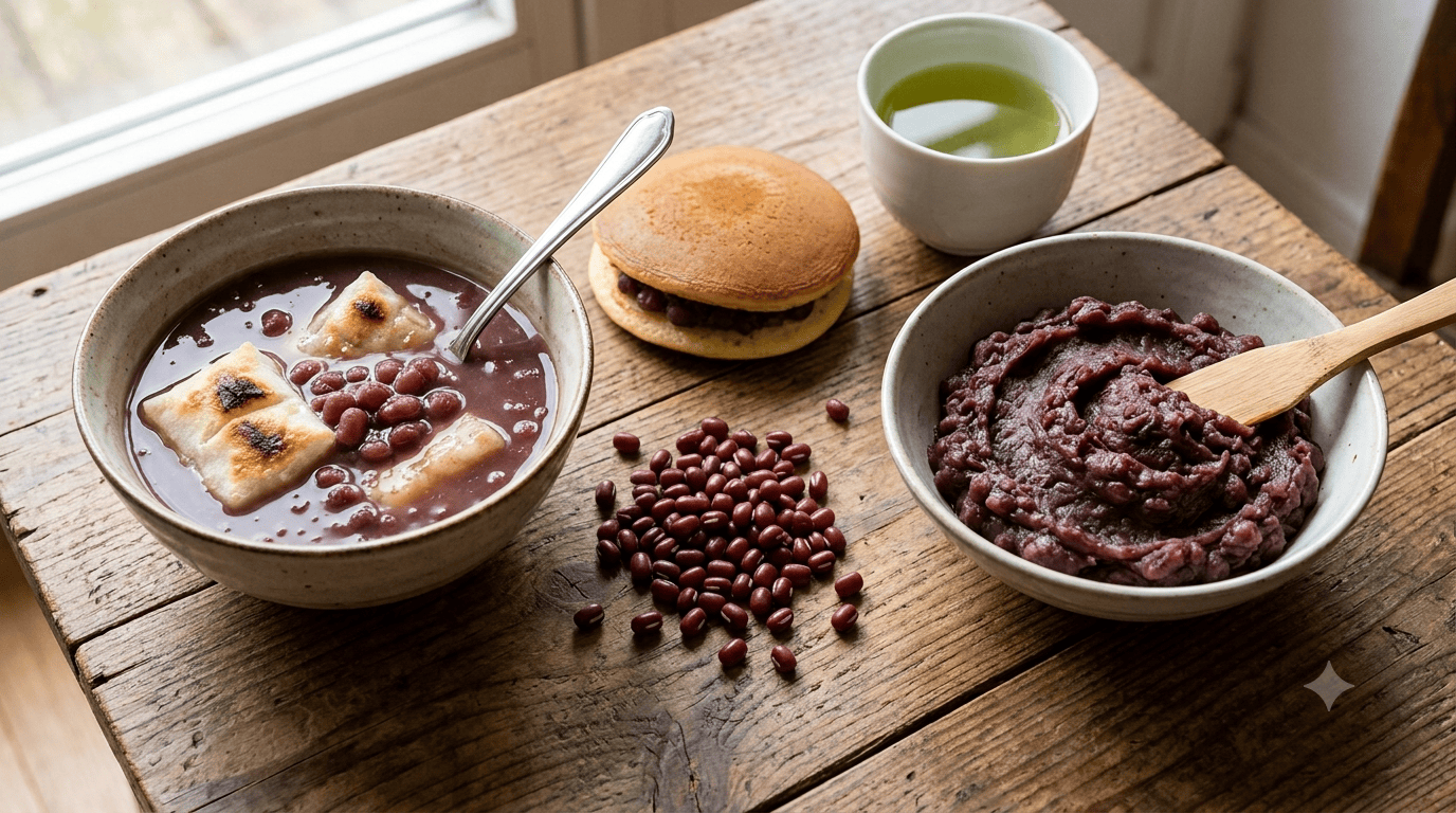 Rote-Bohnen-Suppe & Anko – ein Azuki-Basisrezept