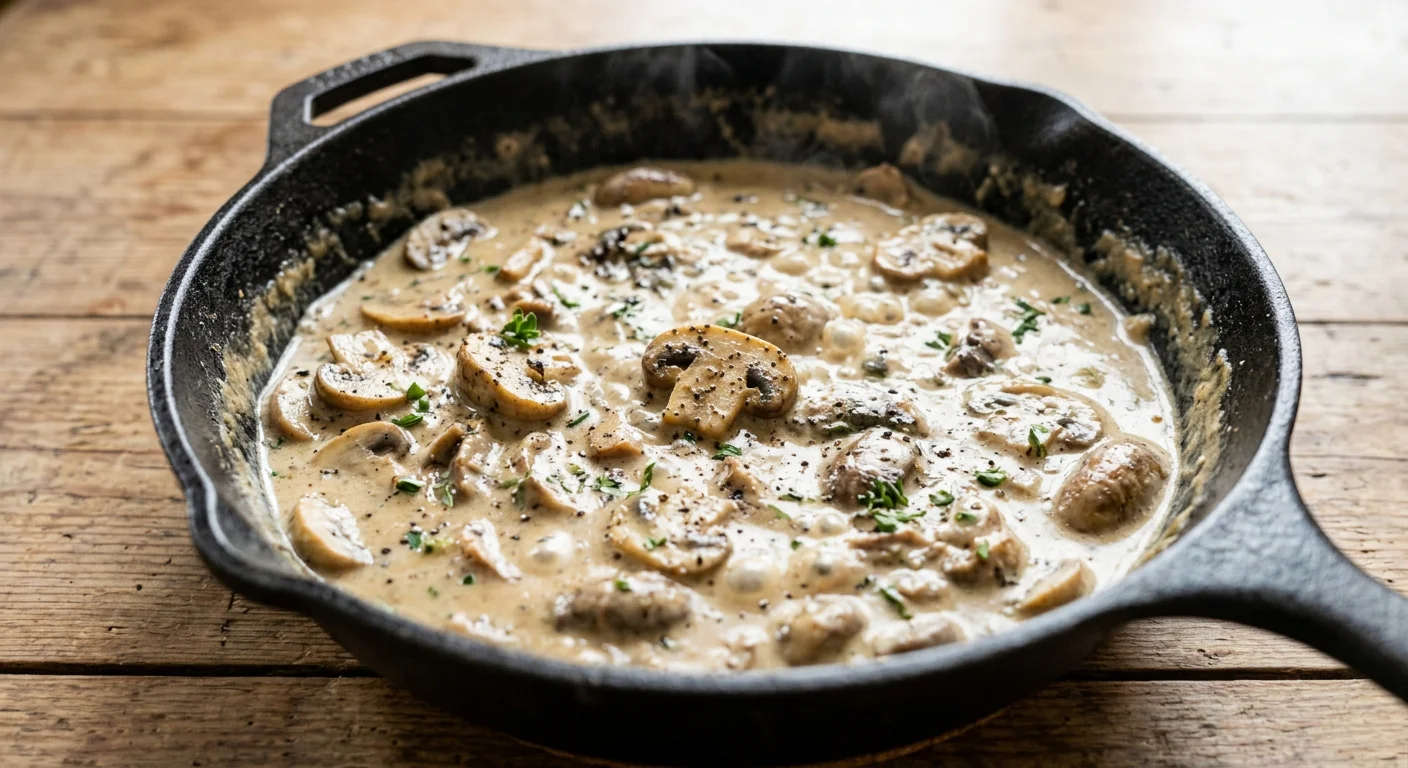 Schwammerlsauce (Grundrezept)