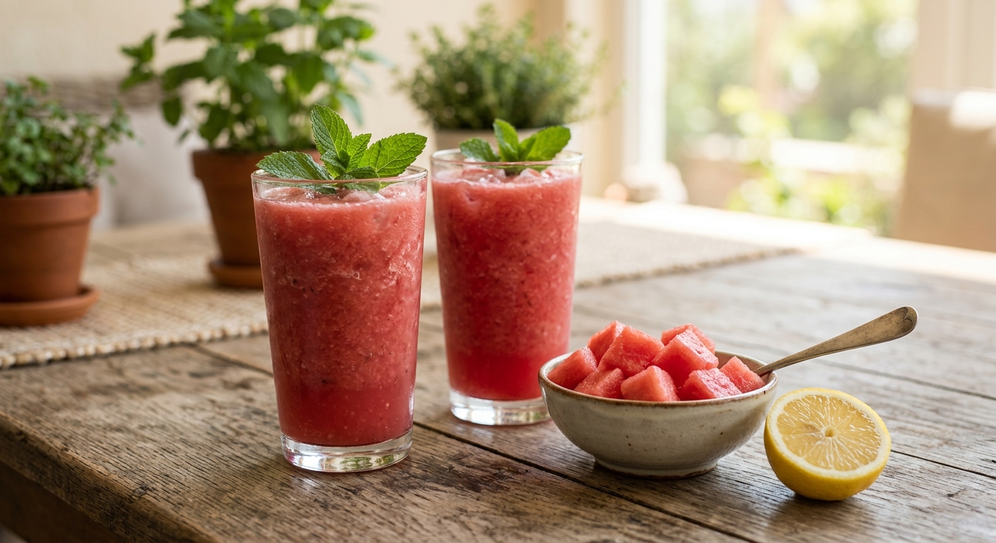 Wassermelone-Minze