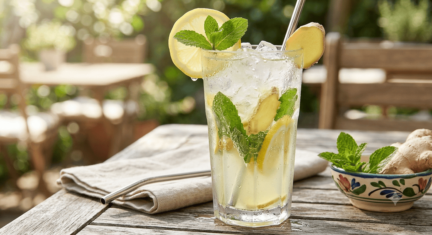 Zitronen-Minze-Limonade